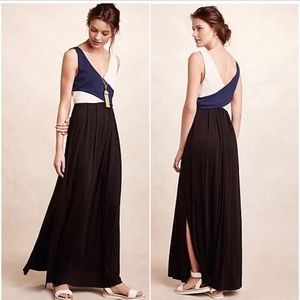 Anthropologie Mauve Maxi Dress